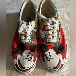 ⭐️ 3/$20 VANS Era x Disney Mickey And Friends sneakers Size Men’s 7/womens 8.5